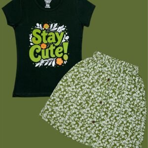 Girls Skirt Set